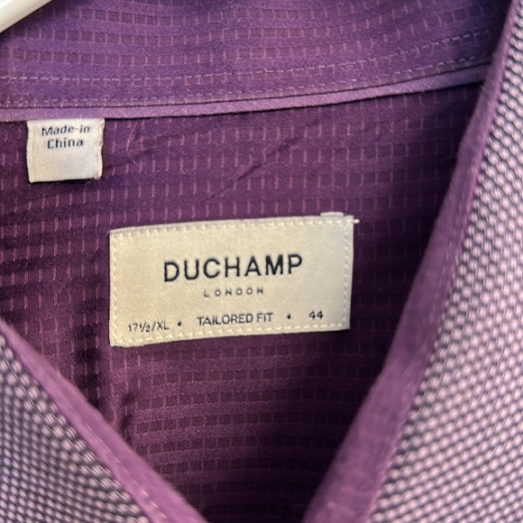 Duchamp 17 1/2 44 tailored fit - Purple - Picture 2 of 3